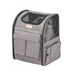 VEVOR Rolling Pet Carrier Backpack with Removable Wheels for Under 18LBS
