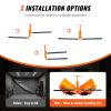 VEVOR Kayak Ceiling Storage Rack, Ceiling Storage Rack for 2 Kayak Canoe SUP, Adjustable Height Overhead Kayak Holder Hanger with Padded Arms