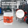 VEVOR 5 Gallon Metal Drum Heater 800 Watt 7.75 inch Width86-302°F Adjustable